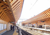 戸越銀座駅ホーム上屋